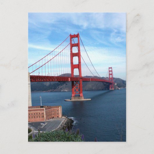 Golden Gate Bridge Briefkaart (Voorkant)