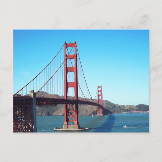 Golden Gate Bridge Briefkaart (Voorkant)
