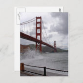 Golden Gate Bridge Briefkaart (Voorkant / Achterkant)