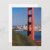 Golden Gate Bridge Briefkaart (Voorkant / Achterkant)