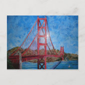 Golden Gate Bridge Briefkaart (Voorkant)