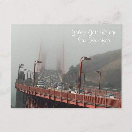 Golden Gate Bridge Briefkaart (Voorkant)