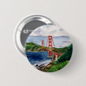 Golden Gate Bridge Button (Voorkant /achterkant)
