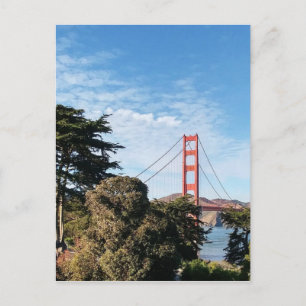 Golden Gate Bridge, Californië CA Briefkaart