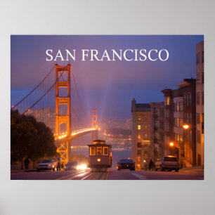 Golden Gate Bridge Californië - San Francisco Poster