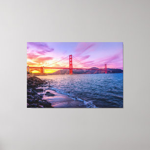Golden Gate Bridge Canvas Afdruk