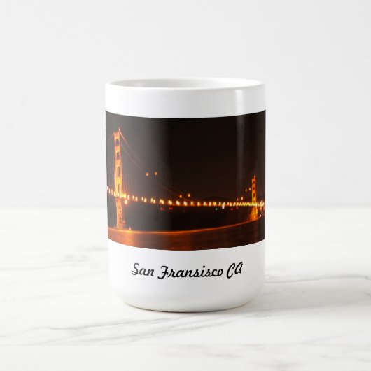 Golden Gate Bridge Coffee Cup Koffiemok (Center)