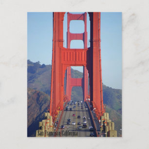 Golden Gate Bridge de la carte postale sud