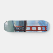 Golden Gate Bridge en Fort Point in San Francisco Skateboard (Horizontaal)