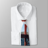 Golden Gate Bridge en Fort Point in San Francisco Stropdas (Gebonden)