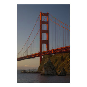 Golden Gate Bridge en San Francisco Foto Afdruk