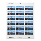 Golden Gate Bridge Etiket (Full Sheet)