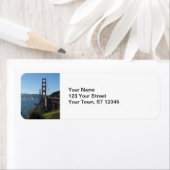 Golden Gate Bridge Etiket (Insitu)