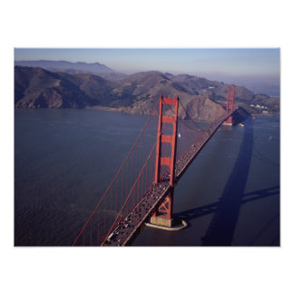 Golden Gate Bridge Fotouitbreiding Foto Afdruk