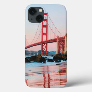 Golden gate bridge gooit kussen iPhone 13 hoesje