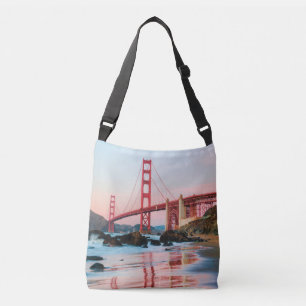 Golden gate bridge gooit kussen crossbody tas