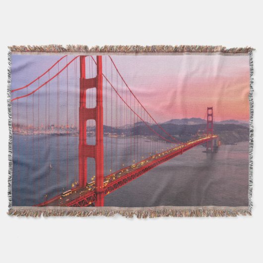 Golden gate bridge gooit kussen deken (Voorkant)