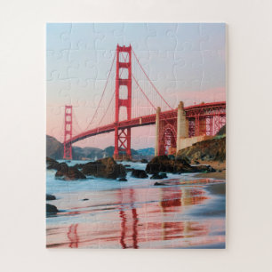 Golden gate bridge gooit kussen legpuzzel