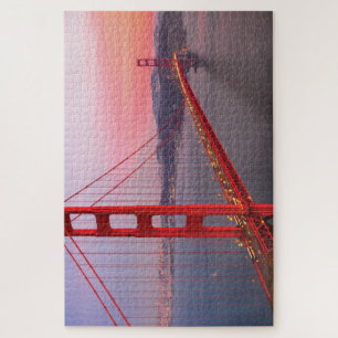 Golden gate bridge gooit kussen legpuzzel