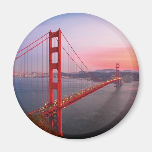 Golden gate bridge gooit kussen magneet (Voorkant)