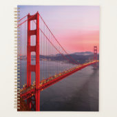 Golden gate bridge gooit kussen planner (Voorkant)