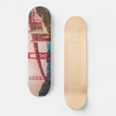 Golden gate bridge gooit kussen skateboard (Voorkant)