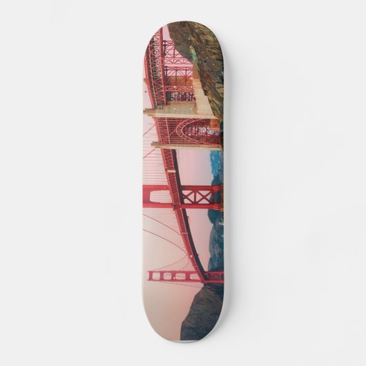 Golden gate bridge gooit kussen skateboard (Voorkant)