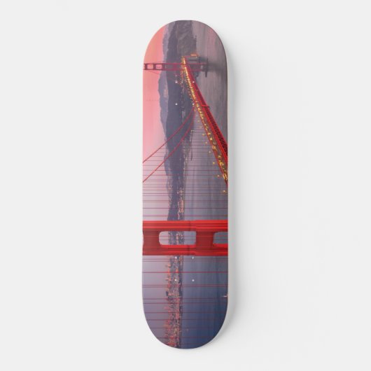 Golden gate bridge gooit kussen skateboard (Voorkant)