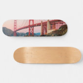 Golden gate bridge gooit kussen skateboard (Horizontaal)