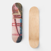 Golden gate bridge gooit kussen skateboard (Voorkant)