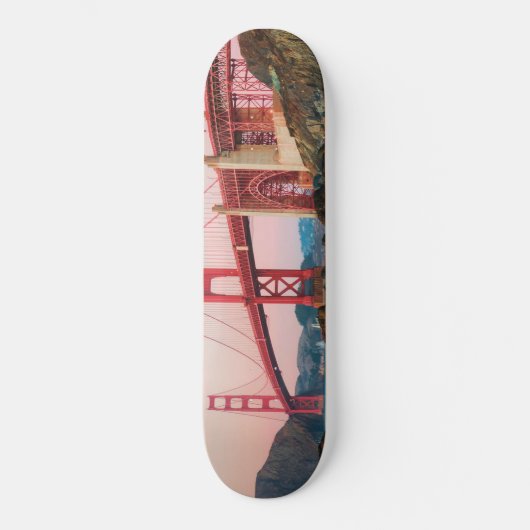 Golden gate bridge gooit kussen skateboard (Voorkant)