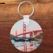 Golden gate bridge gooit kussen sleutelhanger (Voorkant)