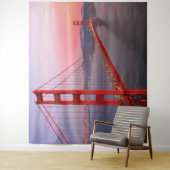 Golden gate bridge gooit kussen wandkleed (In situ)