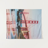 Golden gate bridge gooit kussen wandkleed (Voorkant (horizontaal))