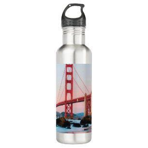 Golden gate bridge gooit kussen waterfles