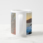 Golden Gate Bridge in Dusk | San Francisco Extra Grote Beker (Achterkant)