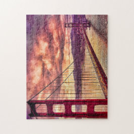 Golden Gate Bridge in San Francisco, Californië. Legpuzzel