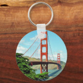 Golden Gate Bridge in San Francisco Sleutelhanger (Voorkant)