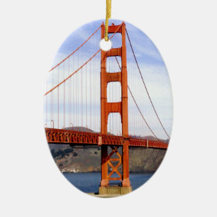 Golden Gate Bridge Keramisch Ornament