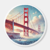 Golden Gate Bridge Magneet (Voorkant)