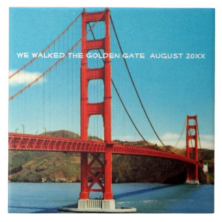 Golden Gate Bridge Memory Keramische Tegel Tegeltje