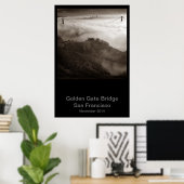 Golden Gate Bridge november 2014 #1 Poster (Thuiskantoor)