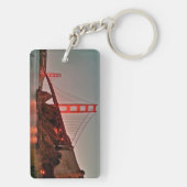 Golden Gate Bridge op Sun Down Sleutelhanger (achterkant)