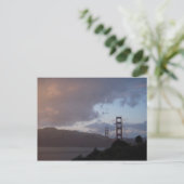 Golden Gate Bridge op Sunset Briefkaart (Staand voorkant)