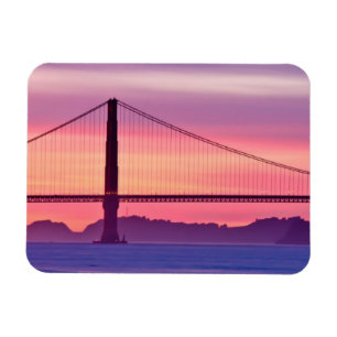 Golden Gate Bridge op Sunset Magneet