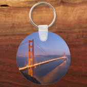 Golden Gate Bridge op Sunset sleutelhanger (Voorkant)