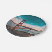 Golden Gate Bridge Papieren Bordje (Gekanteld)