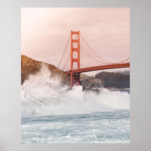 GOLDEN GATE BRIDGE POSTER (Voorkant)