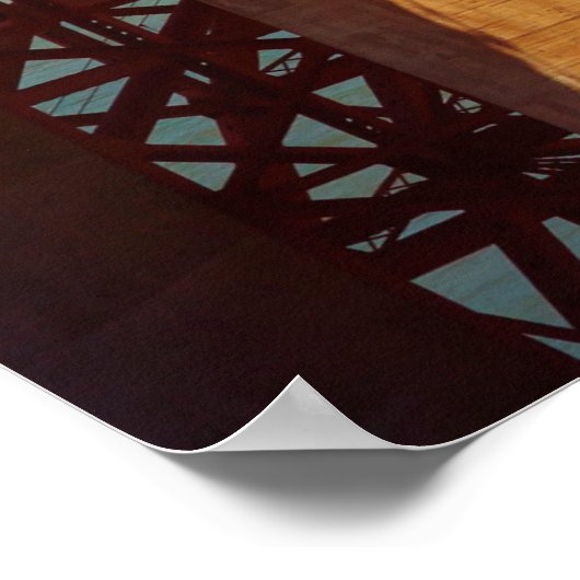 Golden gate bridge poster (Hoek)
