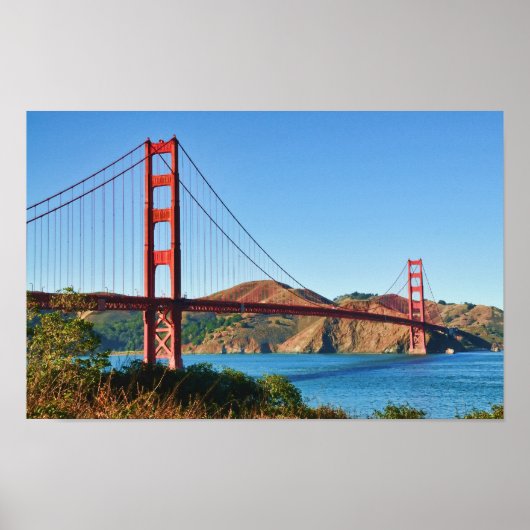 Golden Gate Bridge Print (Voorkant)